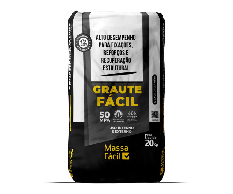 Graute Fácil – Argamassa Fluida - 20kg