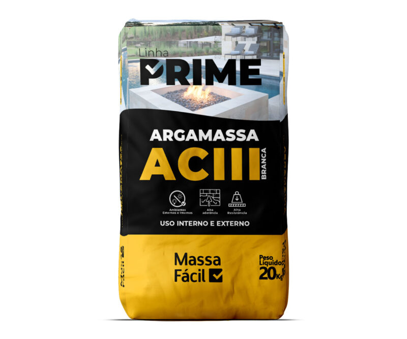 Argamassa ACIII Branca - 20kg