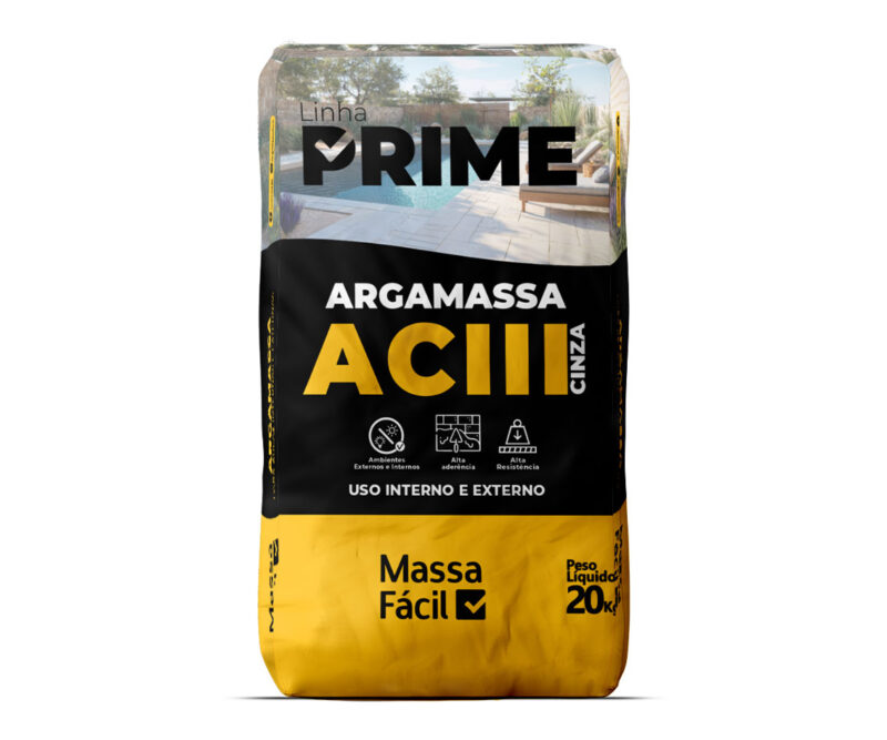 Argamassa ACIII Cinza - 20kg